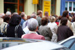 Large crowd of people