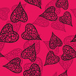 Vector flourish seamless pattern