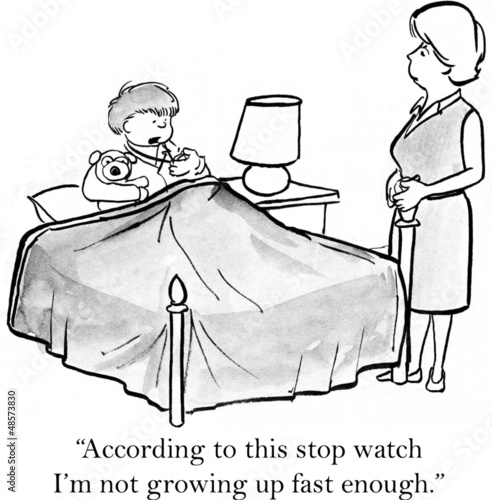 Illustration: I've been yelling for 34 seconds. What took you so long. I've been yelling for 34 seconds. What took you so long.