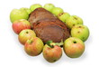 Foto: Brot und Äpfel Brot und Äpfel