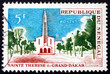 Postage stamp Senegal 1964 St. Theresa’s Church, Dakar