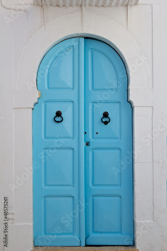 Photo: Blue old door Blue old door