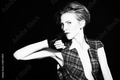 Photo: stylish model stylish model