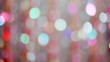 blind cords from of colorful beads flickering