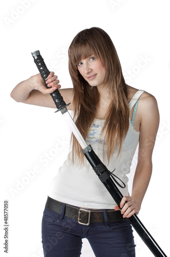 Photo: Lady With Sword Lady With Sword
