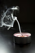 Blown out candle
