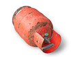 Danger gas bottle