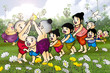 Kids play Thailand 1