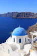 beautiful white-blue Santorini 