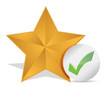 Star favorite sign web icon