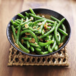 Green beans with almonds