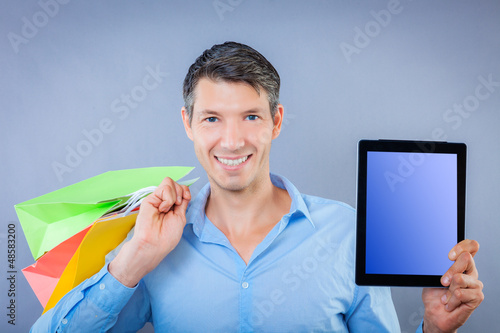 Photo: shopping male shopping male