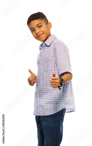Photo: Happy black boy Happy black boy
