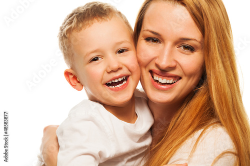 Photo: Happy mother and son Happy mother and son