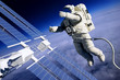 The astronaut