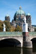 Berlin - Blick von der Schloßbrücke auf den Berliner Dom