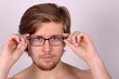 mann mit brille