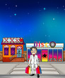 A man and a disc shop and a xxx house