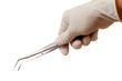 Forceps on white