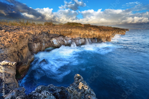 Photo: Site touristique du Gouffre de l'Etang-Salé, La Réunion. Site touristique du Gouffre de l'Etang-Salé, La Réunion.