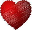Hand drawing Heart