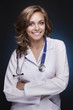 smiling woman doctor