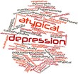 Word cloud for Atypical depression