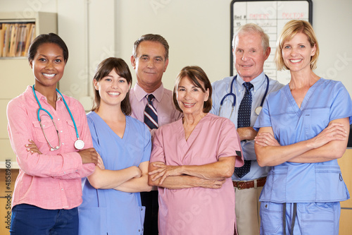 Photo: Portrait Of Medical team Portrait Of Medical team