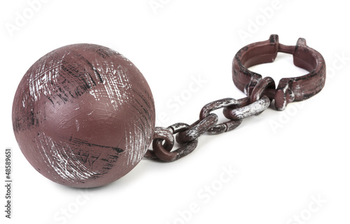 Photo: ball and chain ball and chain