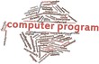 Word cloud for Computer program