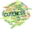 Word cloud for Cuteness