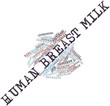 Word cloud for Human breast milk