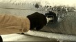Man screw hook in car