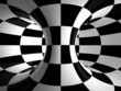 .Black-and-white abstraction