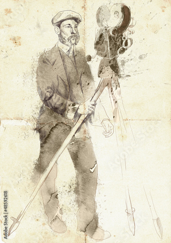 Illustration: The film history: The man behind the camera The film history: The man behind the camera