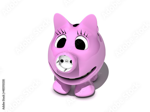 Illustration: Sparschweinchen Sparschweinchen