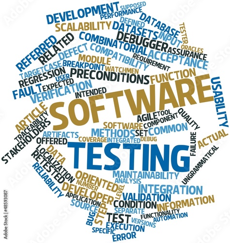Illustration: Word cloud for Software testing Word cloud for Software testing