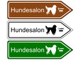 Schild Hundesalon