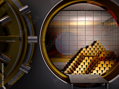 Illustration: safe vault safe vault