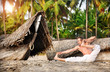 Yoga on the beach