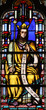 Stained glass, Saint Germain-l'Auxerrois church, Paris