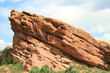 Photo: Beautiful red rock formation in Colorado, USA Beautiful red rock formation in Colorado, USA