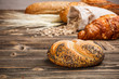 Roll with poppy seed