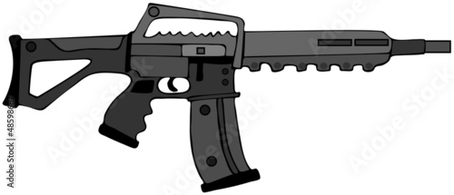 Illustration: Assault rifle Assault rifle