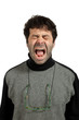 portrait of a desperate man