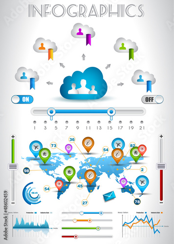 Vector: Infographic elements - Quality Set Infographic elements - Quality Set