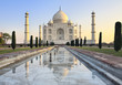 Taj Mahal at sunrise
