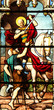 Saint Martin, stained glass window