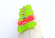 Jelly bean bears on log