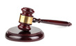 Brown wooden gavel